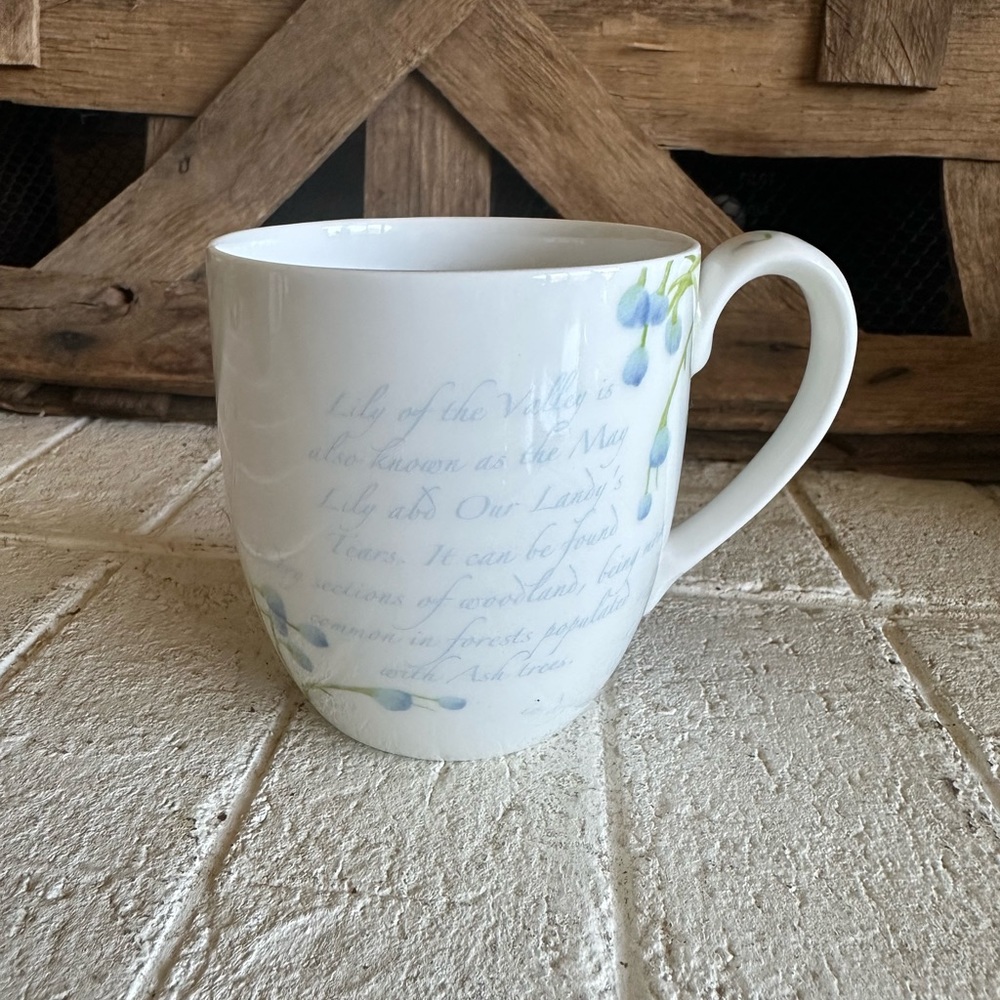 Lily of The Valley Bone China mug made in England